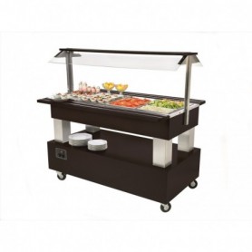 Салат-бар холодильный Roller Grill Sb 40 F светлый дуб