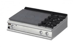 Купить плита газовая apach chef line lrstg129r2dx со сплошной поверхностью 900 серии – цена от завода, доставка до двери | RuOborudovanie.ru