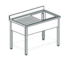 Ванна моечная Apach Chef Line Ls126-54Lw